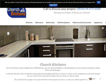 Tablet Screenshot of churchkitchens.com